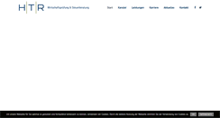 Desktop Screenshot of htr-steuerberatung.de